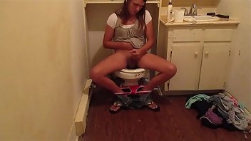 Bathroom Anal Cumshot Cum Teen 