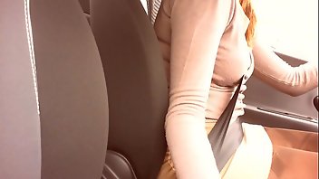 Car Pussy Amateur Redhead Student 