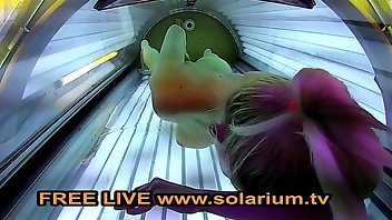 Solarium Teen Blonde Amateur 