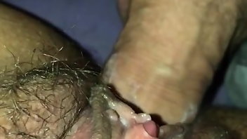 Amateur Hairy Big Clit Wife 