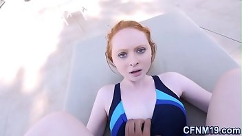 CFNM Cumshot Teen Hardcore Outdoor 