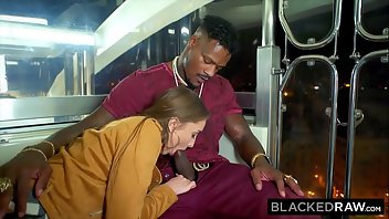 Tall Facial Interracial Blowjob 