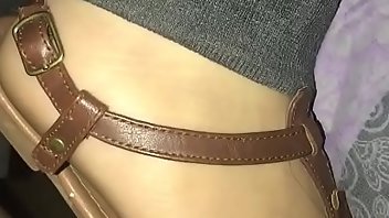 Shoejob Cumshot Cum Pussy Latina 