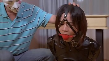 Bride Asian Latex BDSM 