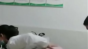 Gloves Doggystyle Asian Nurse 