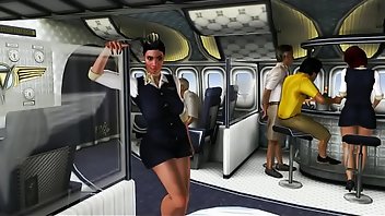 Stewardess 3D 