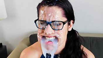 Humiliation Cumshot Cum Facial MILF 