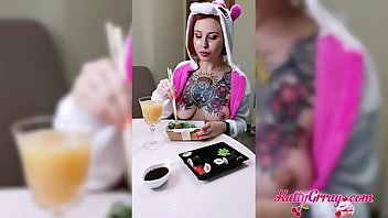 Food Boobs Tattoo Amateur Homemade 