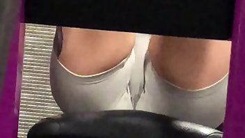 Cameltoe Voyeur Gym 