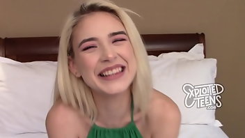 Tall Teen Blonde Blowjob 