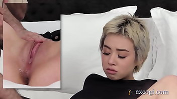 Coed Cumshot Facial Blowjob 